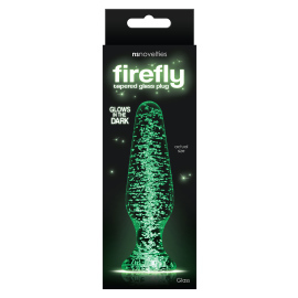 NS Novelties Firefly Glass Tapered Plug