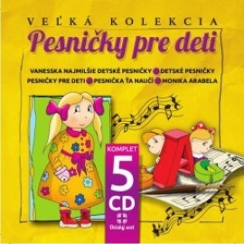 Various - Pesničky pre deti: veľká kolekcia 5CD