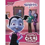 Vampirina - Vyfarbuj, čítaj, nalepuj - cena, porovnanie