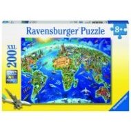 Ravensburger Veľká mapa sveta - 200 - cena, porovnanie