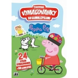 Tvarované vymaľovanky/ Prasiatko Peppa