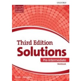 Solutions 3rd Edition Pre-Intermediate - WB