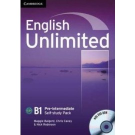 English Unlimited B1 Pre-intermediate Workbook + DVD-ROM