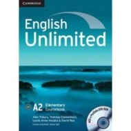 Cambridge English Unlimited. A2 Elementary Coursebook + DVD - cena, porovnanie