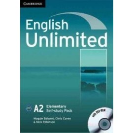 English Unlimited A2 Elementary Workbook + DVD-ROM