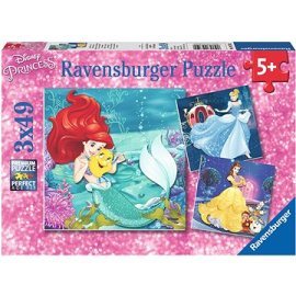 Ravensburger Disney Dobrodružstvo Princeznej - 3x49