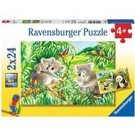 Ravensburger Sladké koaly a pandy - 2x24 - cena, porovnanie