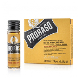 Proraso Hot olej na fúzy 4x17ml