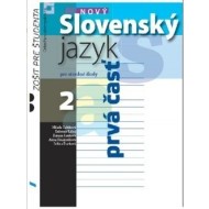 Nový Slovenský jazyk pre SŠ 2 – 1.časť - Zošit pre študenta - cena, porovnanie