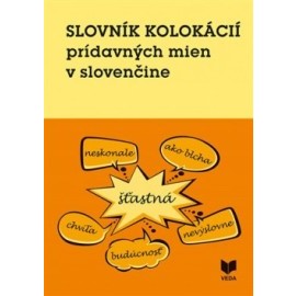 Slovník kolokácií prídavných mien v slovenčine