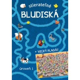 Stierateľné bludiská (úroveň 1) + veľký plagát (SK)