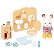 Sylvanian Families Nábytok chocolate králikov - brat a umyváreň - cena, porovnanie