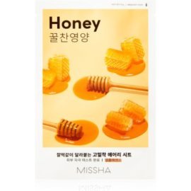 Missha Airy Fit Honey rozjasňujúca plátienková maska 19g