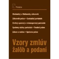 Vzory zmlúv, žalôb a podaní + CD s 400 editovateľnými vzormi - cena, porovnanie