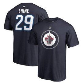 Fanatics Branded Patrik Laine Winnipeg Jets Stack Logo Name & Number