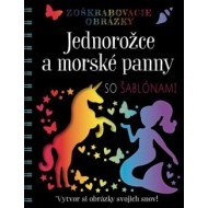 Zoškrabovacie obrázky – Jednorožce a morské panny - cena, porovnanie