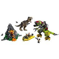 Lego Jurassic World 75938 T. rex vs. Dinorobot - cena, porovnanie