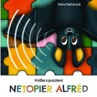 Netopier Alfréd - knižka s puzzlami - cena, porovnanie