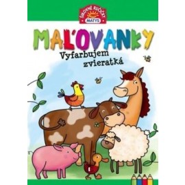 Maľovanky – Vyfarbujem zvieratká