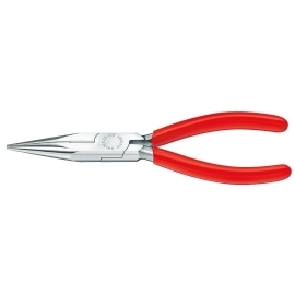 Knipex Pologuľaté chróm. kliešte s ostrím 2503125