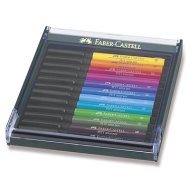 Faber Castell Pitt Artist Pen Brush 12 farieb - cena, porovnanie