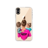 iSaprio Bumper Super Mama Boy and Girl Apple iPhone XS Max - cena, porovnanie