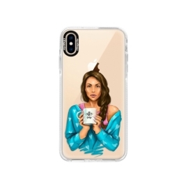 iSaprio Bumper Coffe Now Brunette Apple iPhone XS Max