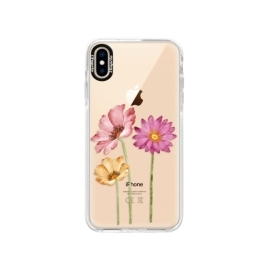 iSaprio Bumper Three Flowers Apple iPhone XS Max