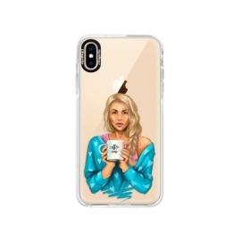 iSaprio Bumper Coffe Now Blond Apple iPhone XS Max