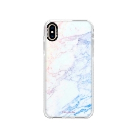 iSaprio Bumper Raibow Marble 10 Apple iPhone XS Max