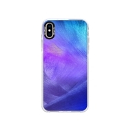 iSaprio Bumper Purple Feathers Apple iPhone XS Max - cena, porovnanie