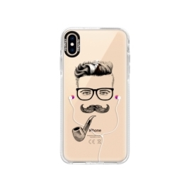 iSaprio Bumper Man With Headphones 01 Apple iPhone XS Max