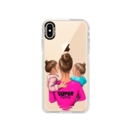 iSaprio Bumper Super Mama Two Girls Apple iPhone XS Max - cena, porovnanie