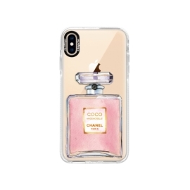 iSaprio Bumper Chanel Rose Apple iPhone XS Max