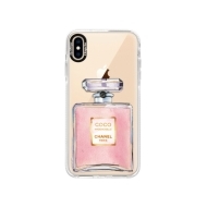 iSaprio Bumper Chanel Rose Apple iPhone XS Max - cena, porovnanie