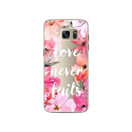 iSaprio Love Never Fails Samsung Galaxy S7 Edge