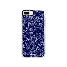 iSaprio Bumper Blue Leaves 05 Apple iPhone 8 Plus