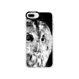 iSaprio Bumper BW Owl Apple iPhone 8 Plus