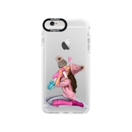 iSaprio Bumper Kissing Mom Brunette and Girl Apple iPhone 6 Plus/6S Plus