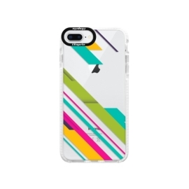 iSaprio Bumper Color Stripes 03 Apple iPhone 8 Plus