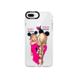 iSaprio Bumper Mama Mouse Blond and Girl Apple iPhone 8 Plus