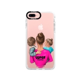 iSaprio Bumper Super Mama Boy and Girl Apple iPhone 7 Plus