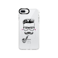 iSaprio Bumper Man With Headphones 01 Apple iPhone 8 Plus - cena, porovnanie