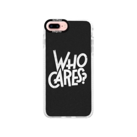 iSaprio Bumper Who Cares Apple iPhone 7 Plus