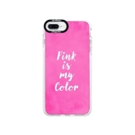 iSaprio Bumper Pink is my color Apple iPhone 8 Plus - cena, porovnanie