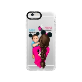 iSaprio Bumper Mama Mouse Brunette and Boy Apple iPhone 6 Plus/6S Plus