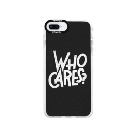 iSaprio Bumper Who Cares Apple iPhone 8 Plus