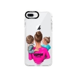 iSaprio Bumper Super Mama Boy and Girl Apple iPhone 8 Plus