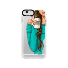 iSaprio Bumper My Coffe and Brunette Girl Apple iPhone 6 Plus/6S Plus