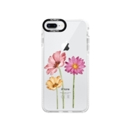 iSaprio Bumper Three Flowers Apple iPhone 8 Plus - cena, porovnanie